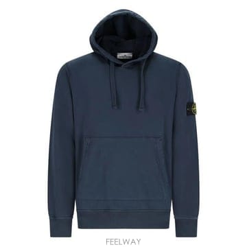 26 FW 스톤 아일랜드 로고 패치 드로스트링 후디 V0020 L1S156100062S0051