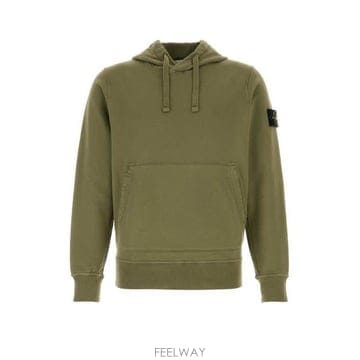 26 FW 스톤 아일랜드 로고 패치 드로스트링 후디 V005G L1S156100062S0051
