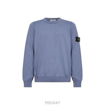 26 FW 스톤 아일랜드 로고 디테일 크루넥 스웨트셔츠 V0024 L1S155100053S00B2