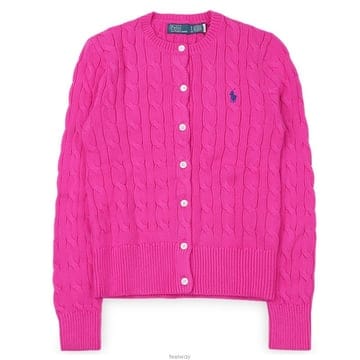 디몬트)폴로랄프로렌 자수 로고 니트 가디건 211971868 509