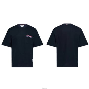 국내배송 [제이밀란] 26S/S 톰브라운 남성 코튼 리넨 반팔 티셔츠 MJS298E 415