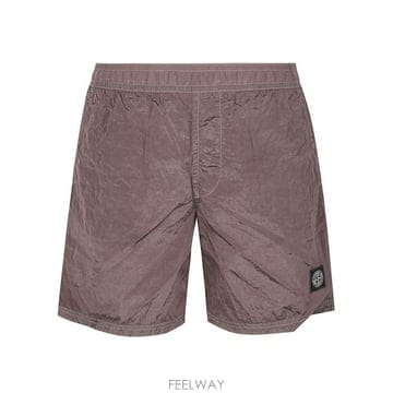 26 FW 스톤 아일랜드 로고 패치 디테일 스윔 쇼츠 V008F L1S15B100004S0043