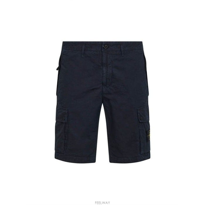 26 FW 스톤 아일랜드 컴파스 패치 카고 쇼츠 V0120 L1S15L100019S00WA