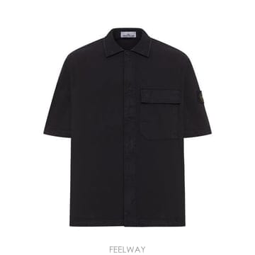26 FW 스톤 아일랜드 숏슬리브 버튼 셔츠 V0029 L1S151100025S0A10