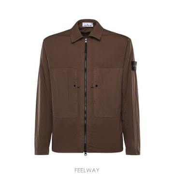 26 FW 스톤 아일랜드 컴포트핏 지퍼업 오버셔츠 V007C L1S151200005S0298