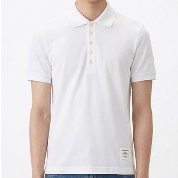 [THOM BROWNE]톰브라운 남성 반팔 티셔츠 MJP110P 00050 100