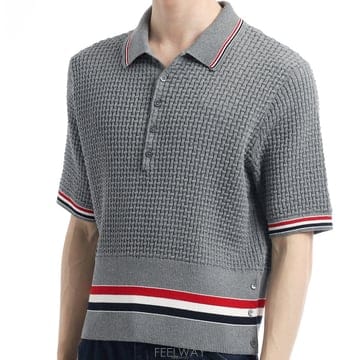 Thom Browne [THOM BROWNE]����� ���� ���� Ƽ���� MKP155A Y3009 055[THOM BROWNE]����� ���� ���� Ƽ���� MKP155A Y3009 0