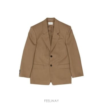 26 FW 생로랑 싱글 브레스티드 롱슬리브 자켓 2611 854431Y1N15