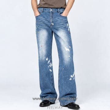 Engineered Trace Flare Denim