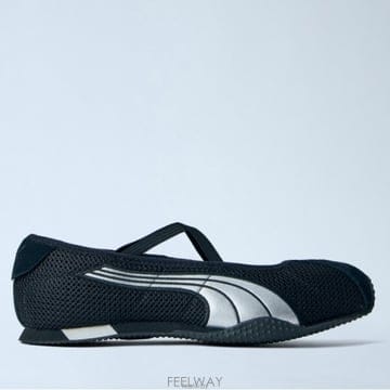 26 FW 푸마 H Street Ballet Wns 메쉬 발렛 스니커즈 블랙 407820 03