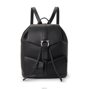 [비엔비명품관] FERRAGAMO 페라가모 여성 버클 멀티포켓 백팩