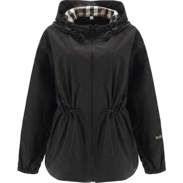 (당일) 25SS 버버리 BIRLEY 벌리 블랙 여성 후드 자켓 8113654 1