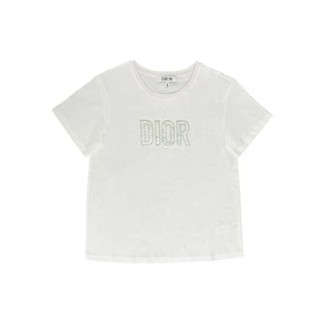 키즈 로고 티셔츠 아이보리 6SBM13TEEK 013