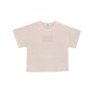 키즈 여성 로고 티셔츠 페일핑크 6SBM13TEE2 324