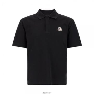 26SS 스티치 폴로 티셔츠 블랙 8A000 24 89A16 999