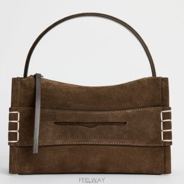 26 FW 제이더블유 앤더슨 S Loafer Bag 스웨이드 스몰 로퍼 토트백 HB0762LA0364600