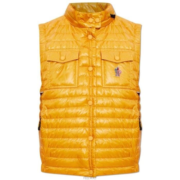 26 FW 몽클레어 그레노블 로고 패치 패딩 질레 123 L10981A00019597X6