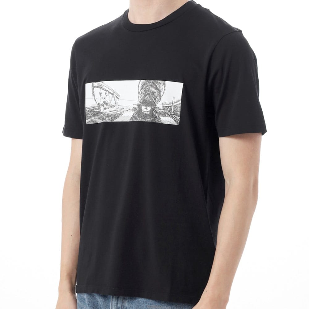 [CP COMPANY]CP컴퍼니 남자 반팔 티셔츠 18CMTS319A 005431G 999