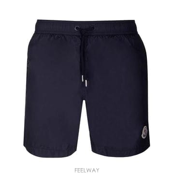26 FW 몽클레어 Sea 로고 패치 스윔쇼츠 743 2C0000453326