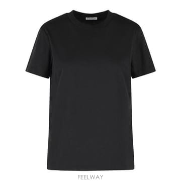 26 FW 몽클레어 로고 패치 크루넥라인 티셔츠 999 L10938C0002989AUO