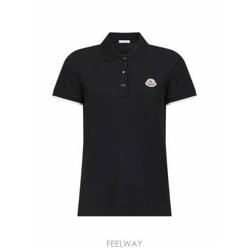 26 FW 몽클레어 로고 패치 디테일 쇼트슬리브 폴로셔츠 999 L10938A0000484720