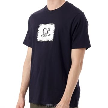 [CP COMPANY]CP컴퍼니 남자 반팔 티셔츠 18CMTS029A 005100W 888