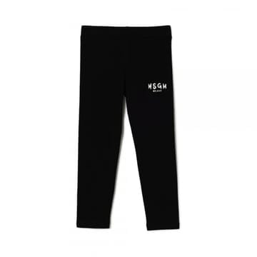 키즈 스트레치 레깅스 팬츠 블랙 S6MSJGLG067 110