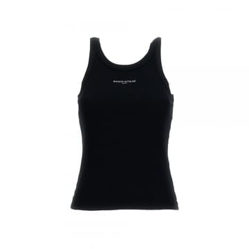 26SS 레터링 로고 탱크탑 블랙 QW00600KA0033 P199