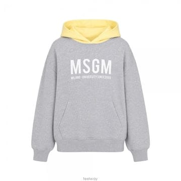 키즈 후드티 그레이/레몬에이드 S6MSJBHS050 27103