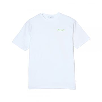 키즈 스몰 반팔 티셔츠 화이트 S6MSJUTH003 001