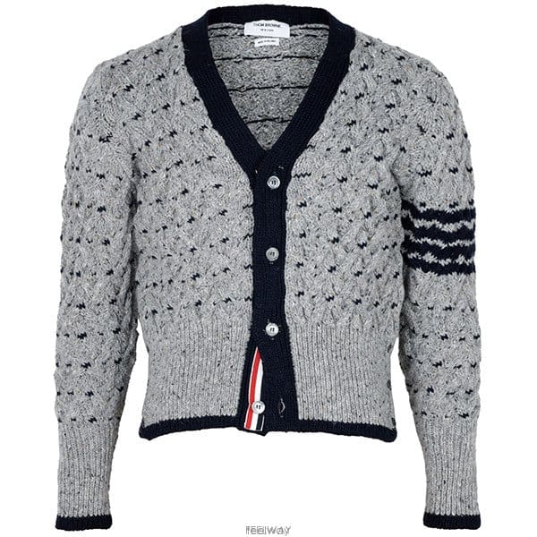 Thom Browne ����� 26SS ����Ʈ�׷��� �缱 ���̺� ��Ƽġ ���̳� ī��� MKC542A Y1506 055����� 26SS ����Ʈ�׷��� �缱 ���̺� ��Ƽġ ���̳� 