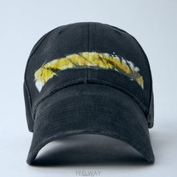 발렌시아가 페이드 워싱 캡