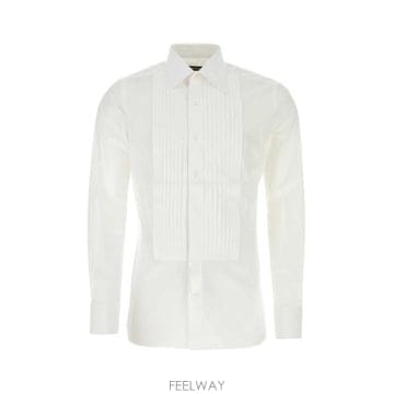 26 FW 톰포드 핀턱 포플린 셔츠 AW001 HFCO01CGS11