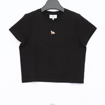 [국내신상]메종키츠네 베이비 폭스 크롭 여성 반팔티 PW00111KJ7026 P199