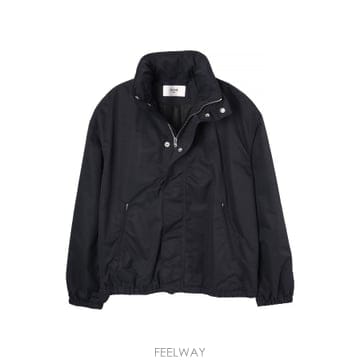 셀린느 나일론 트윌 윈드브레이커 자켓 블랙 RV1402T28 38NO