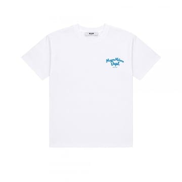 키즈 프린팅 반팔 티셔츠 화이트 S6MSJUTH134 001