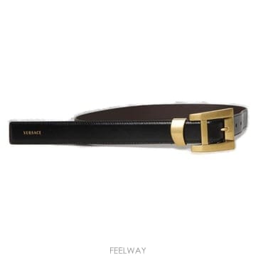 26 FW 베르사체 로고 디테일 버클 벨트 1B55J 10237351A17848