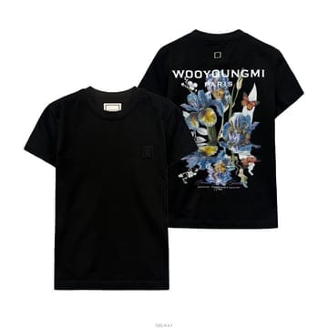 WOOYOUNGMI [�������] 26SS �쿵�� ���� �ö�� ��ΰ� ���� ���� Ƽ���� M261TS06708B[�������] 26SS �쿵�� ���� �ö�� ��ΰ� ���� ���� Ƽ