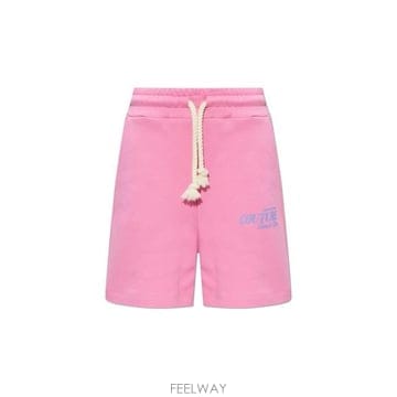 베르사체 드로스트링 로고 쇼츠 블랙