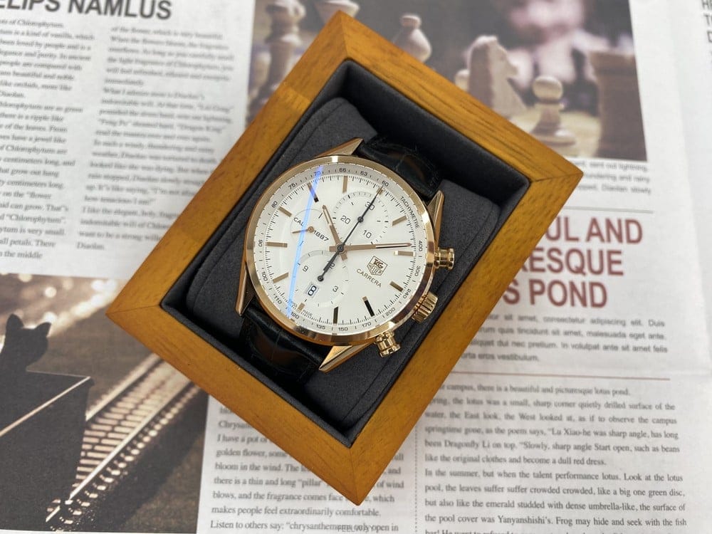 Tag Heuer [����߰���ǰ������] �±�ȣ�̾� ���41 ȭ��Ʈ 1887 ũ�γ� 18K���������[����߰���ǰ������] �±�ȣ�̾� ���41 ȭ��Ʈ 1887 