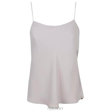 26 FW 에르노 드레이프 슬림 스파게티 스트랩 탑 1985 BL000021D12875S