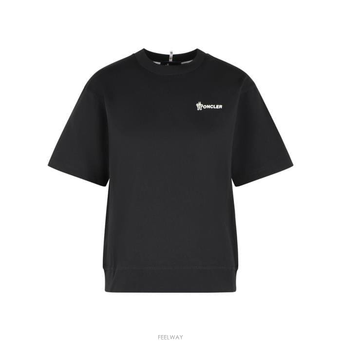26 FW 몽클레어 그레노블 로고 프린트 크루네크라인 티셔츠 999 L10988C0001089AZ9