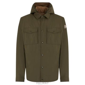 26 FW 몽클레어 치라노 로고 패치 후디드 자켓 818 L10911G00022597YW