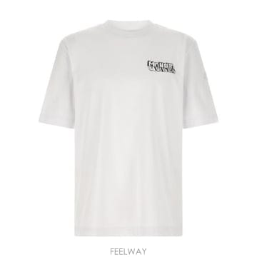 26 FW 몽클레어 스케치 엠브로이더드 로고 크루넥 티셔츠 00A L10918C0003689AUG
