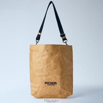 26 FW 마틴 로즈 로고 모티프 프린팅 크링크 페이퍼 1239WSP08705 BEI