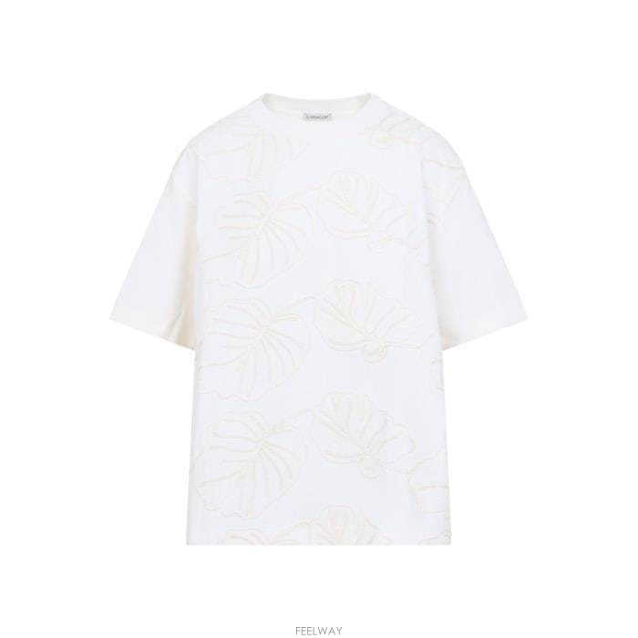 26 FW 몽클레어 쇼트슬리브 크루넥라인 티셔츠 034 L10938C0005889B8U