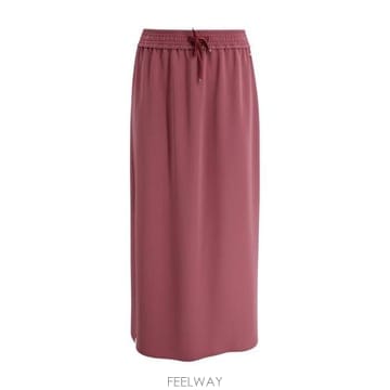 26 FW 에르노 스트레이트 드로스트링 맥시 스커트 4173 GN000024D12875S