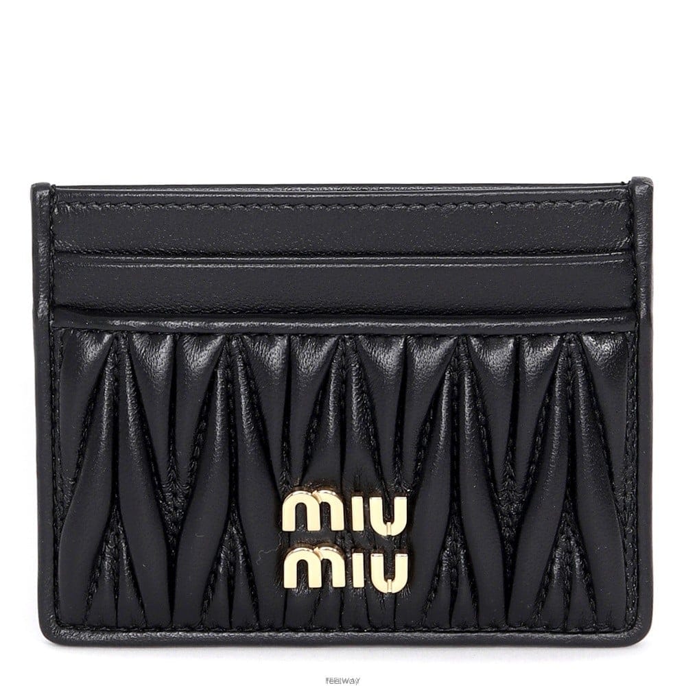 [MIU MIU]미우미우 마테라쎄 카드지갑 5MC076 AFPP F0002