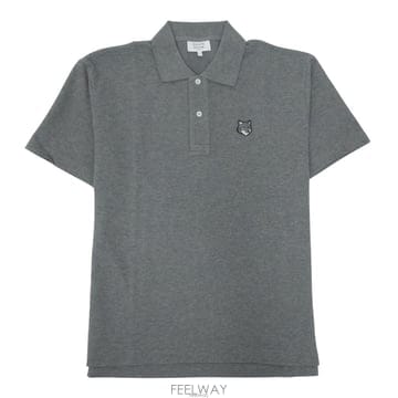 메종키츠네 폭스헤드 남성 폴로 반팔티셔츠 PM00210KP0001 H131