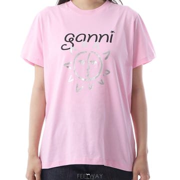 [GANNI]가니 반팔 티셔츠 여성 T3771 395